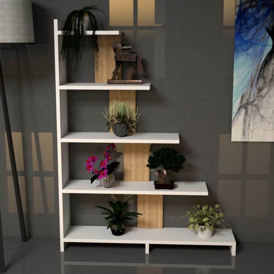 Step Kitaplık Safir Meşe Step Kitaplık Safir Meşe