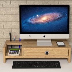 Mira Safir Meşe Monitör Yükseltici Stand Mira Safir Meşe Monitör Yükseltici Stand