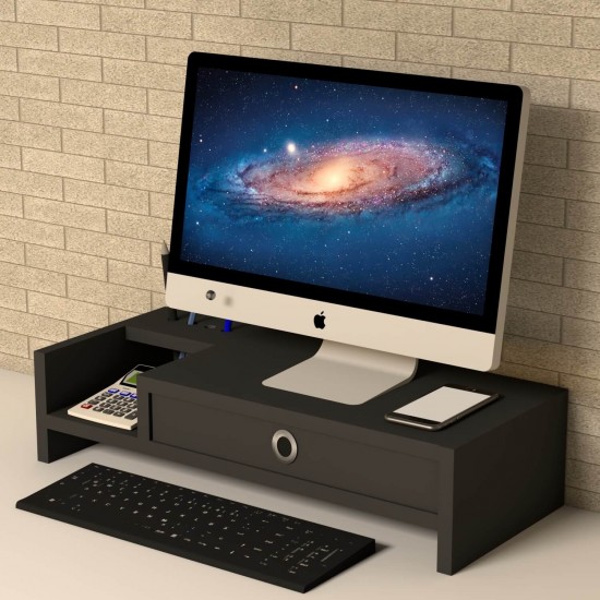Mira Siyah Monitör Yükseltici Stand