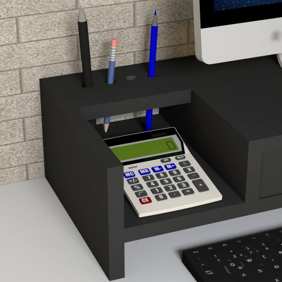 Mira Siyah Monitör Yükseltici Stand