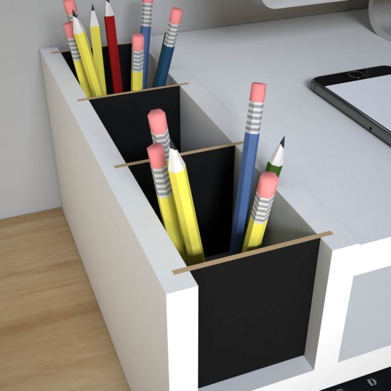 Sally Beyaz Monitör Yükseltici Stand Sally Beyaz Monitör Yükseltici Stand