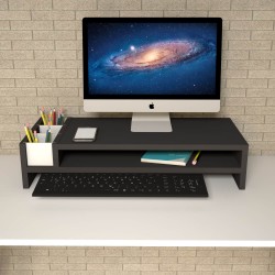 Sally Siyah Monitör Yükseltici Stand Sally Siyah Monitör Yükseltici Stand