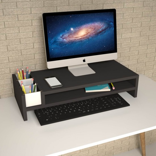 Sally Siyah Monitör Yükseltici Stand Sally Siyah Monitör Yükseltici Stand