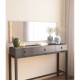 40x120cm safir meşe dekoratif boy ayna