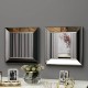 40x40 2'li dekoratif bronz çerceveli salon ayna 40x40 2'li dekoratif bronz çerceveli salon ayna