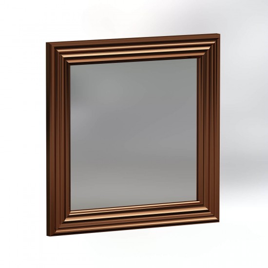 40x40 2'li dekoratif parlak bronz çerceveli salon ayna 40x40 2'li dekoratif parlak bronz çerceveli salon ayna