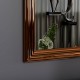 40x40 3'lü dekoratif parlak bronz çerceveli salon ayna 40x40 3'lü dekoratif parlak bronz çerceveli salon ayna