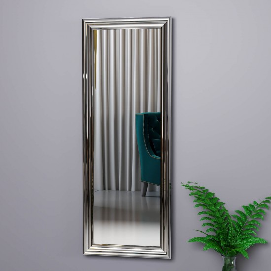 45x110cm dekoratif parlak gümüş profil salon boy ayna 45x110cm dekoratif parlak gümüş profil salon boy ayna
