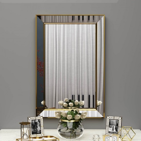 50x75 dekoratif altın çerceveli salon ayna 50x75 dekoratif altın çerceveli salon ayna
