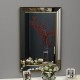50x75 dekoratif altın çerceveli salon ayna 50x75 dekoratif altın çerceveli salon ayna