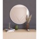 60cm asimetrik desen beyaz salon ayna 60cm asimetrik desen beyaz salon ayna