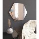 70x60cm asimetrik desen altıgen salon ayna