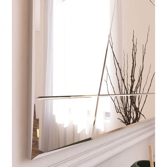 75x50cm asimetrik desen dekoratif salon ayna 75x50cm asimetrik desen dekoratif salon ayna