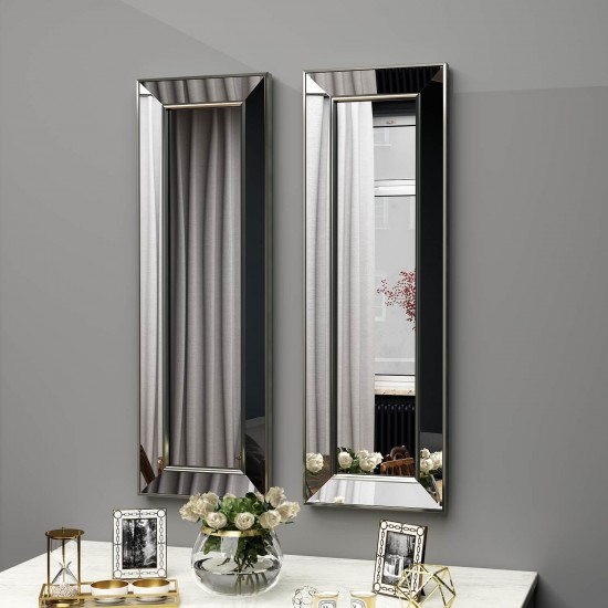 90x30 2'li dekoratif bronz çerceveli salon ayna 90x30 2'li dekoratif bronz çerceveli salon ayna