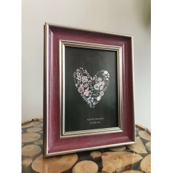 Pembe Fotograf Cercevesi