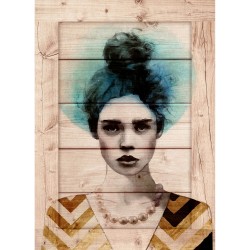 Createew Dekoratif Ahşap Tablo MK-902