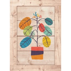 Createew Dekoratif Ahşap Tablo MK-906