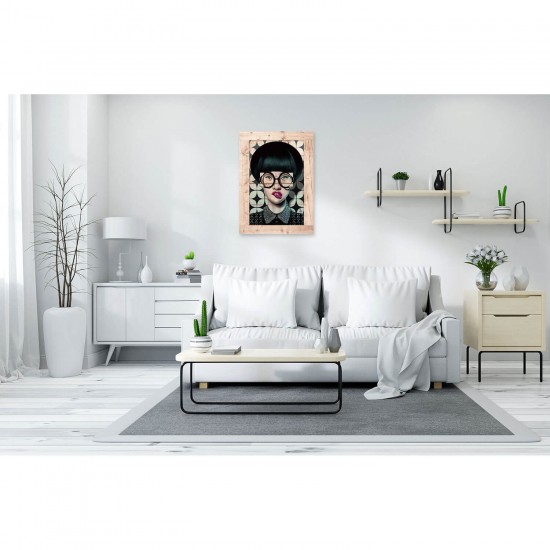 Createew Dekoratif Ahşap Tablo MK-908