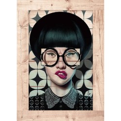 Createew Dekoratif Ahşap Tablo MK-908