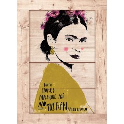 Createew Dekoratif Ahşap Tablo MK-909