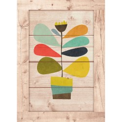 Createew Dekoratif Ahşap Tablo MK-911