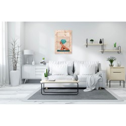 Createew Dekoratif Ahşap Tablo MK-915 Createew Dekoratif Ahşap Tablo MK-915