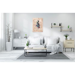 Createew Dekoratif Ahşap Tablo MK-918 Createew Dekoratif Ahşap Tablo MK-918