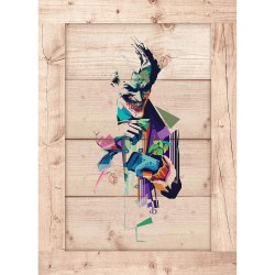 Createew Dekoratif Ahşap Tablo MK-918