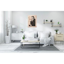 Createew Dekoratif Ahşap Tablo MK-919 Createew Dekoratif Ahşap Tablo MK-919