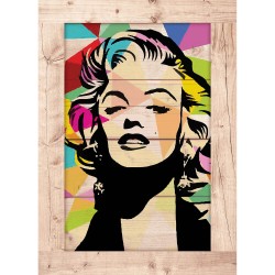 Createew Dekoratif Ahşap Tablo MK-920