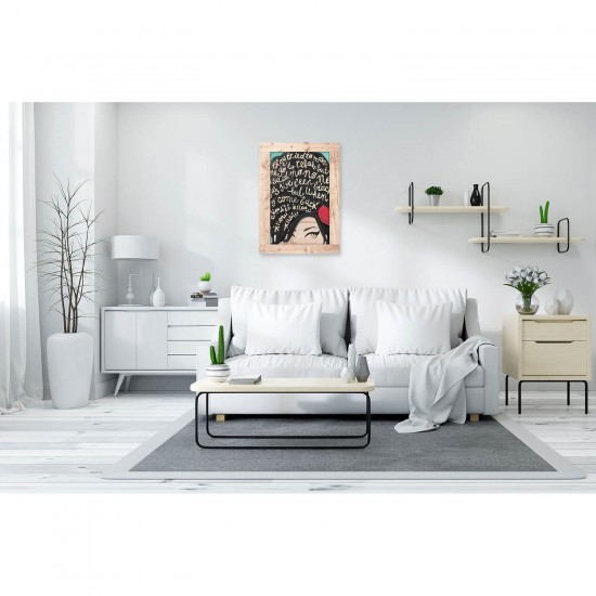 Createew Dekoratif Ahşap Tablo MK-922