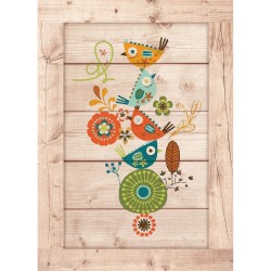 Createew Dekoratif Ahşap Tablo MK-924