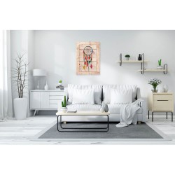 Createew Dekoratif Ahşap Tablo MK-928