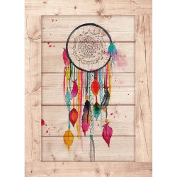 Createew Dekoratif Ahşap Tablo MK-928