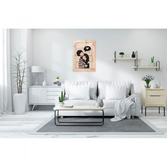 Createew Dekoratif Ahşap Tablo MK-931 Createew Dekoratif Ahşap Tablo MK-931