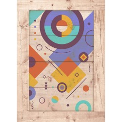 Createew Dekoratif Ahşap Tablo MK-932