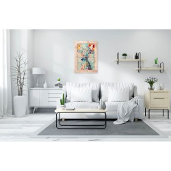 Createew Dekoratif Ahşap Tablo MK-936