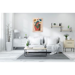 Createew Dekoratif Ahşap Tablo MK-943 Createew Dekoratif Ahşap Tablo MK-943