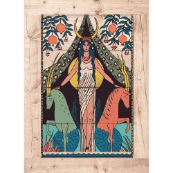 Createew Dekoratif Ahşap Tablo MK-945