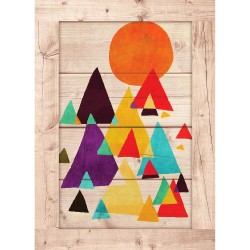 Createew Dekoratif Ahşap Tablo MK-947