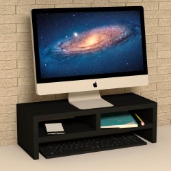 Eliz Siyah Monitör Yükseltici Stand