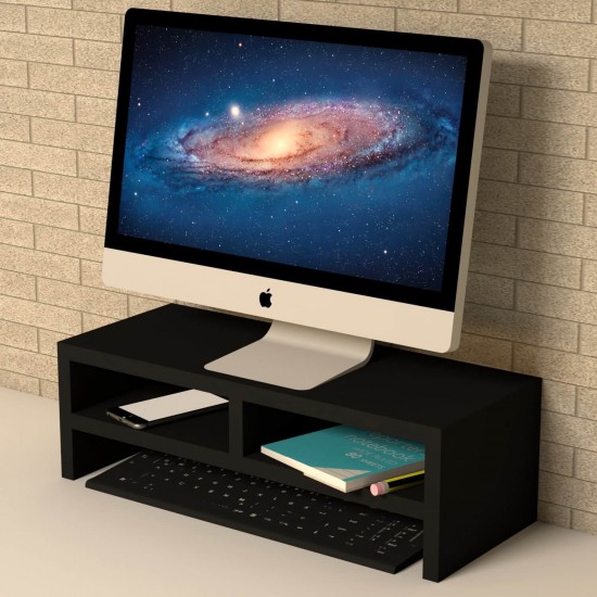 Eliz Siyah Monitör Yükseltici Stand Eliz Siyah Monitör Yükseltici Stand