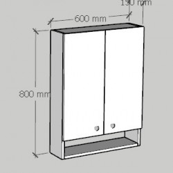 Cabi Çok Amaçlı Banyo Dolabı Cabi Çok Amaçlı Banyo Dolabı